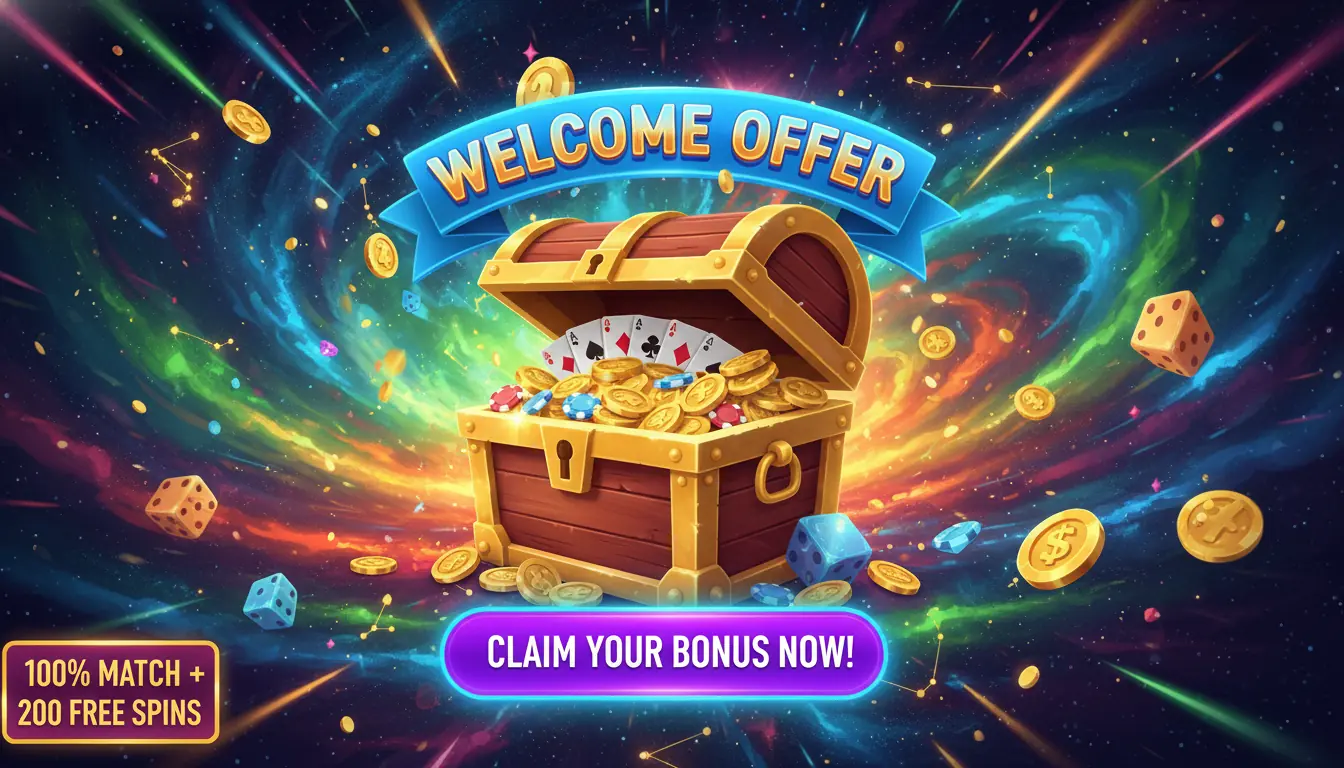 Vegas Plus casino welcome offer