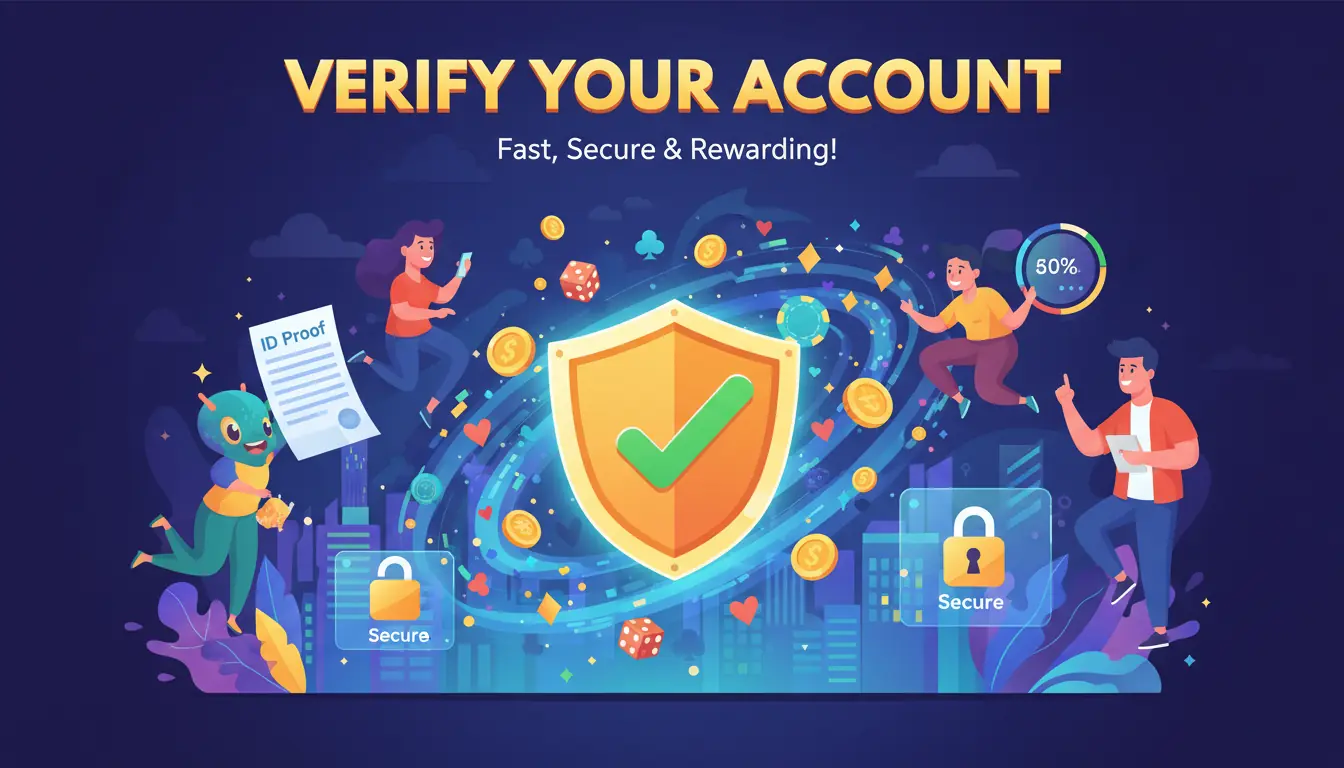 Vegas Plus casino account verification